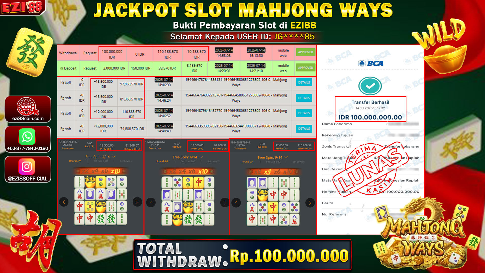 JACKPOT SLOT MAHJONG WAYS