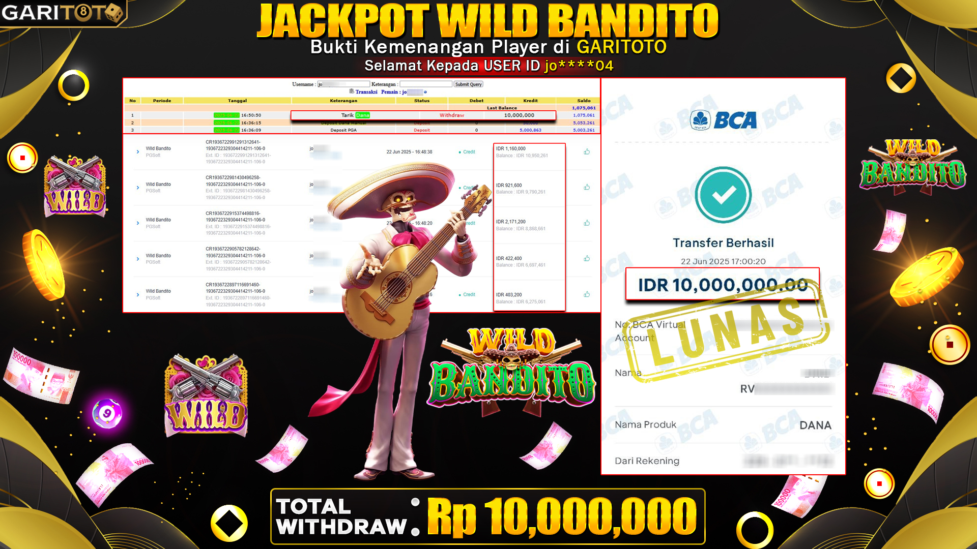 JACKPOT WILD BANDITO