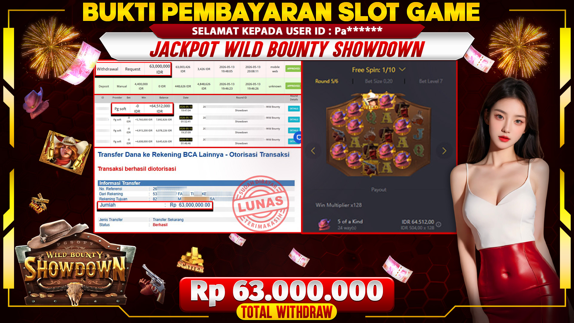 JACKPOT WILD BOUNTY SHOWDOWN