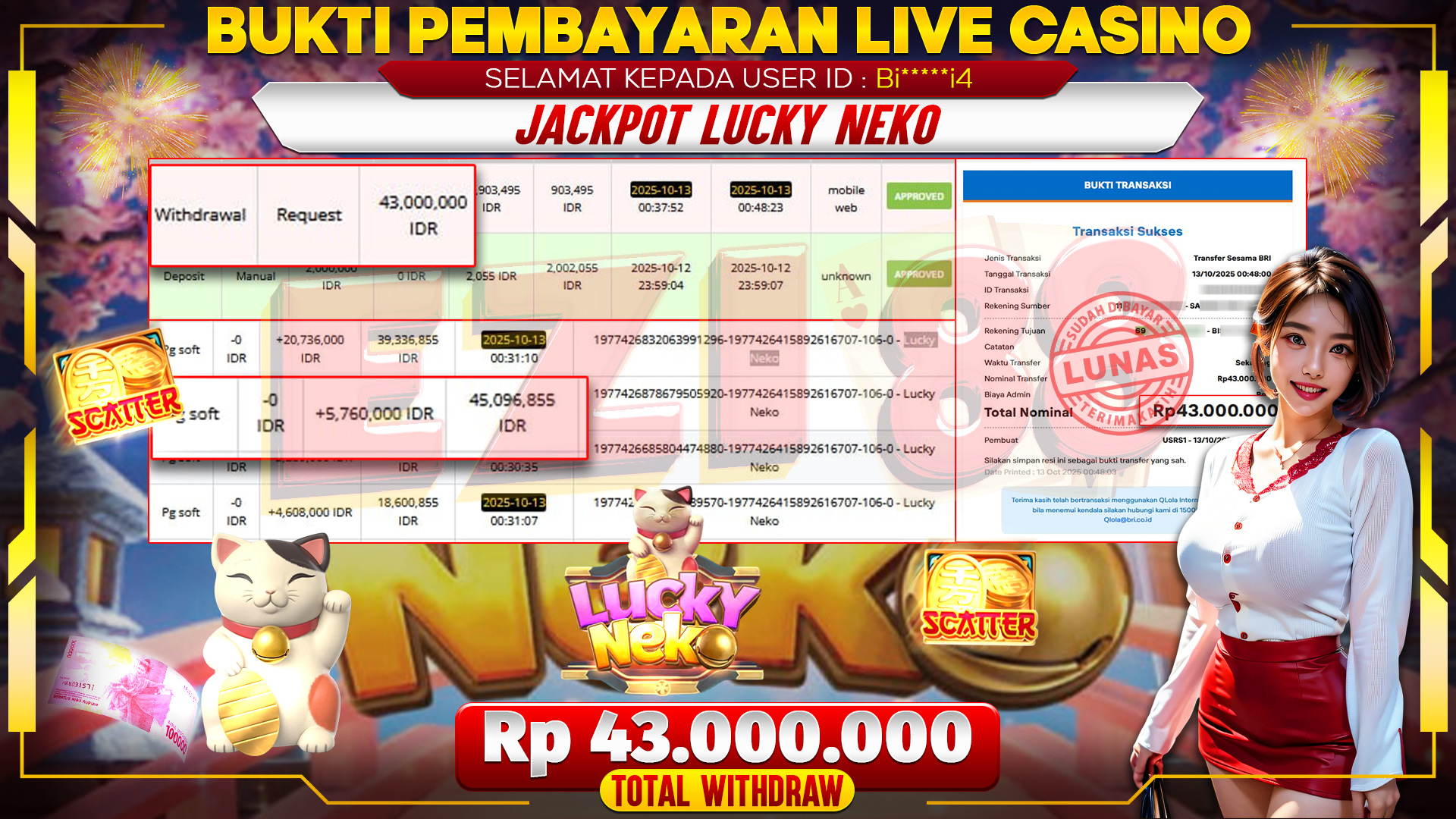 JACKPOT LUCKY NEKO