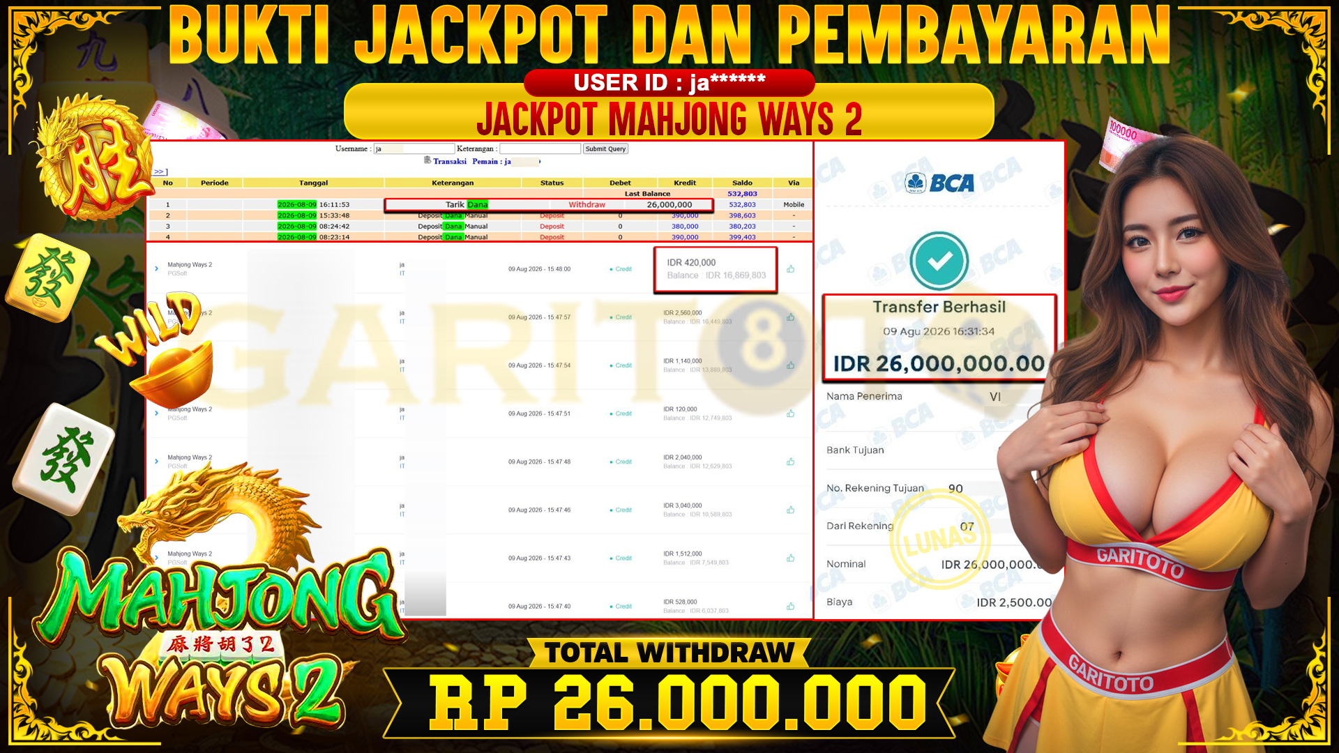 JACKPOT MAHJONG WAYS 2