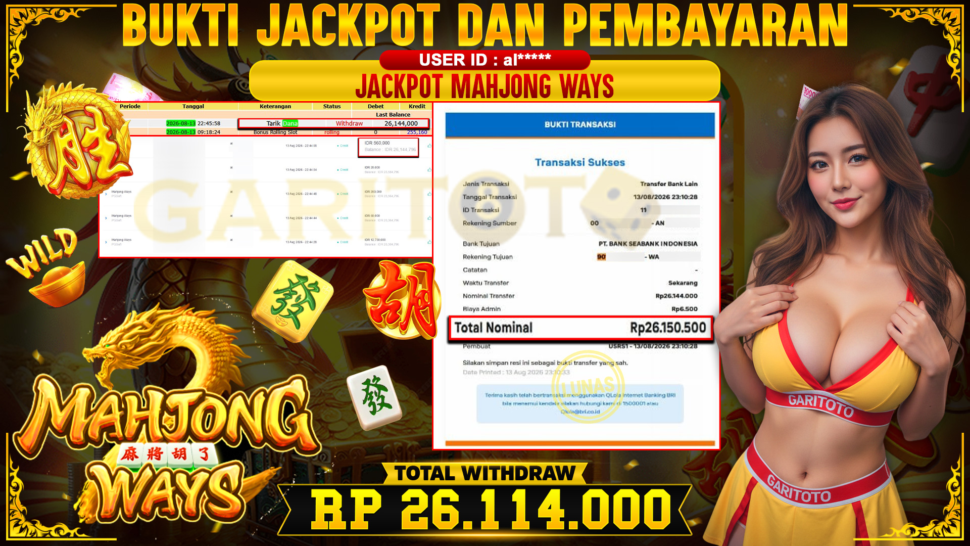 JACKPOT Mahjong Ways 
