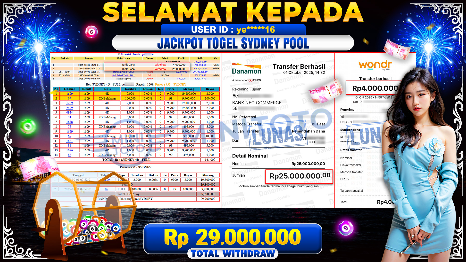 JACKPOT TOGEL SYDNEY POOL