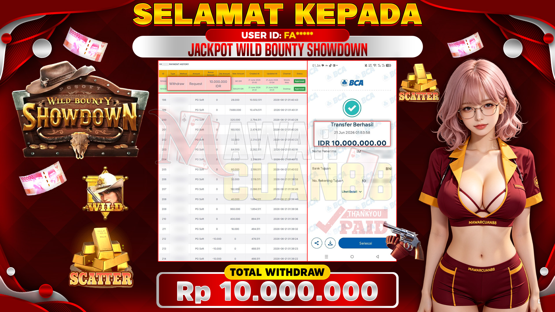JACKPOT WILD BOUNTY SHOWDOWN
