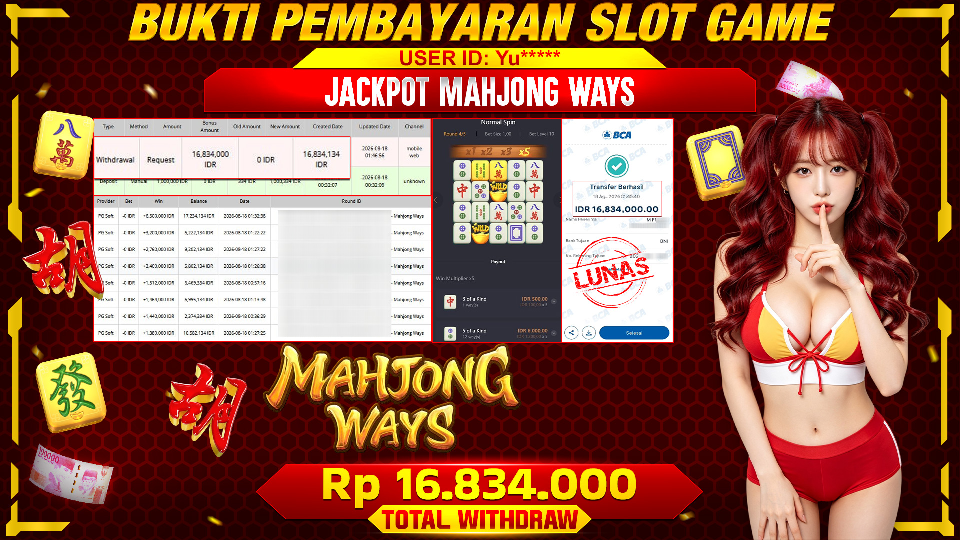 Anti Rungkad Club: Resep Rahasia Biar Mahjong Ways Selalu Senyum Manis.