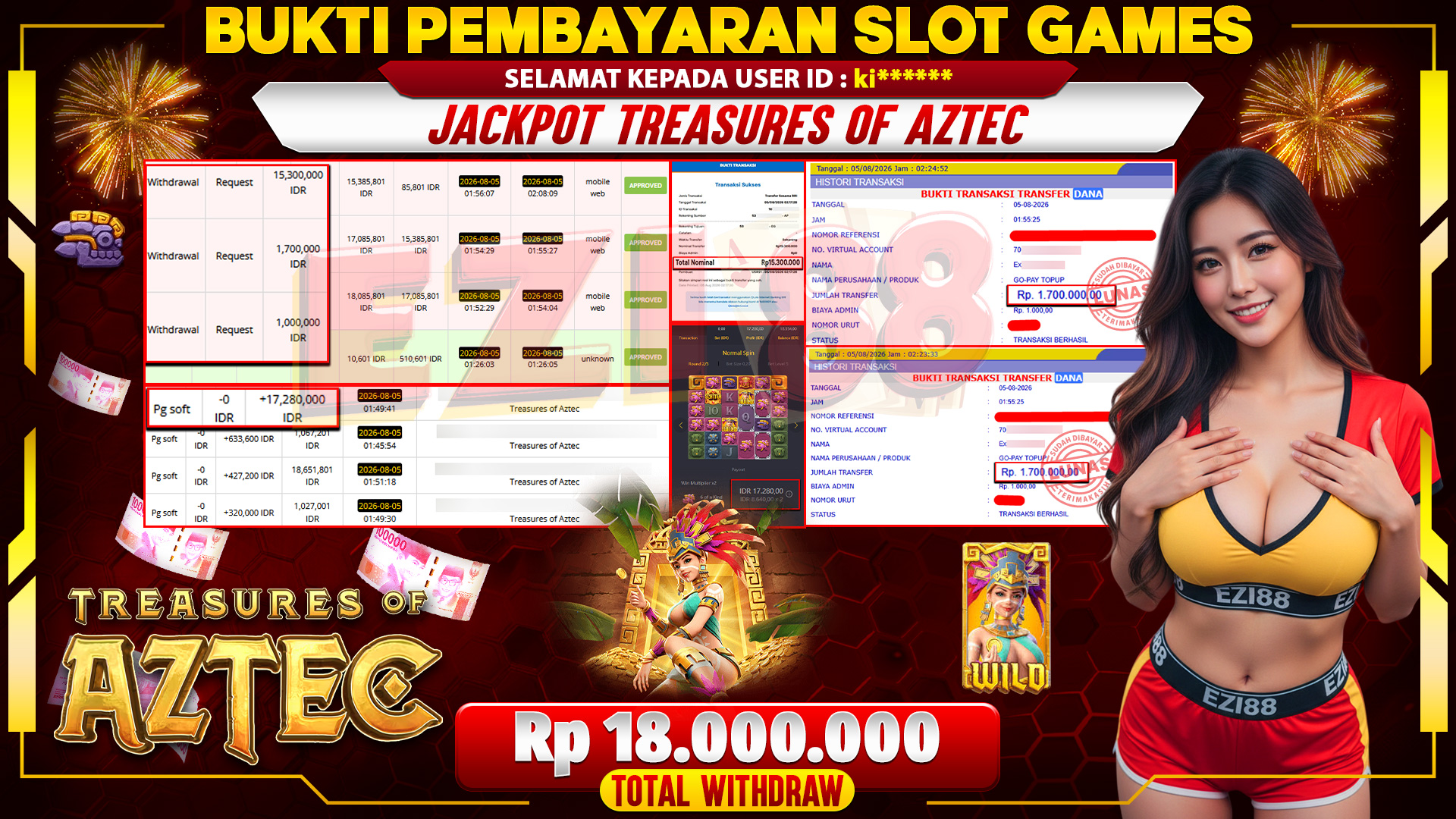 JACKPOT TREASURES OF AZTEC
