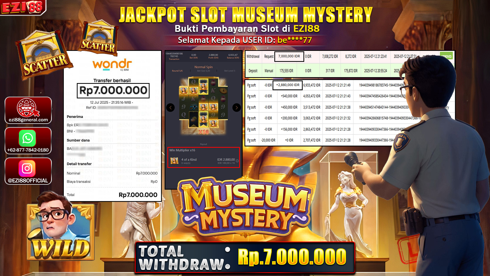 JACKPOT SLOT MUSEUM MYSTERY