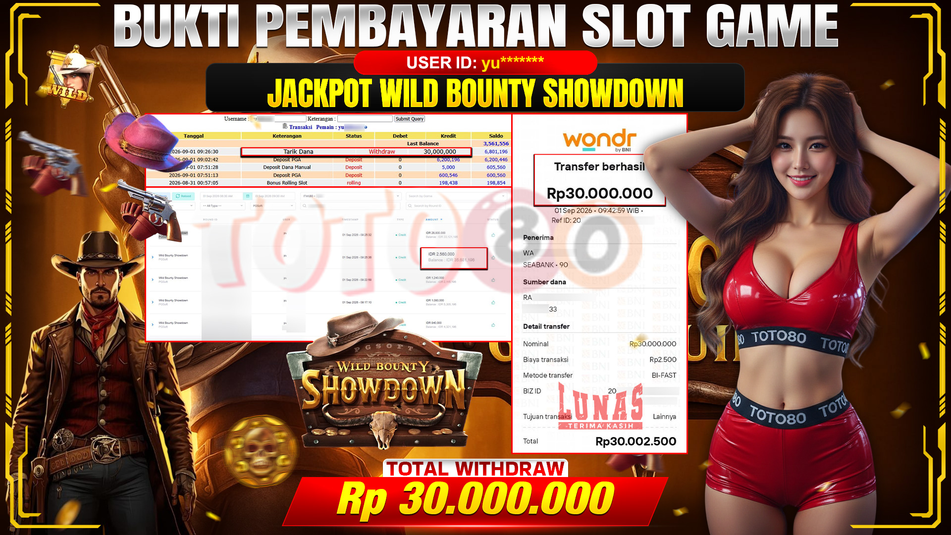 💰🎉 TOTO80 – JACKPOT SLOT MAHJONG  WAYS  RP. 30,000,000,-  TELAH DIBAYARKAN!💰🎉