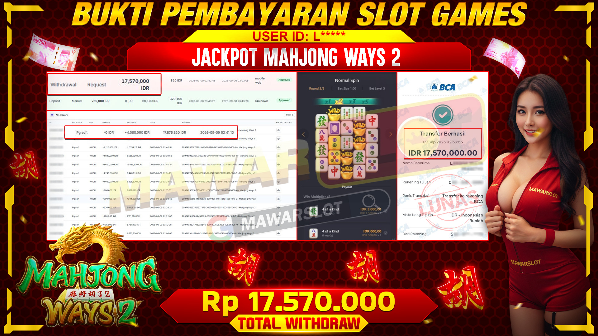 MAU JADI SULTAN ? COBA MAHJONG WAYS 2 !!!