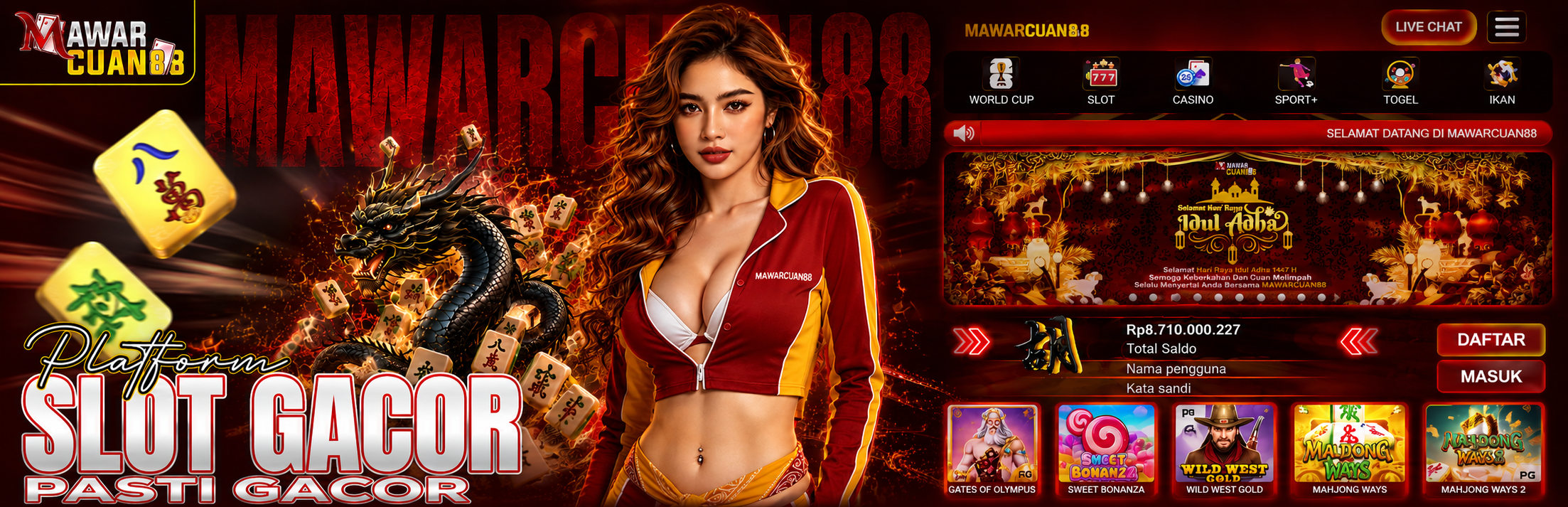 Welcome To MAWARCUAN88