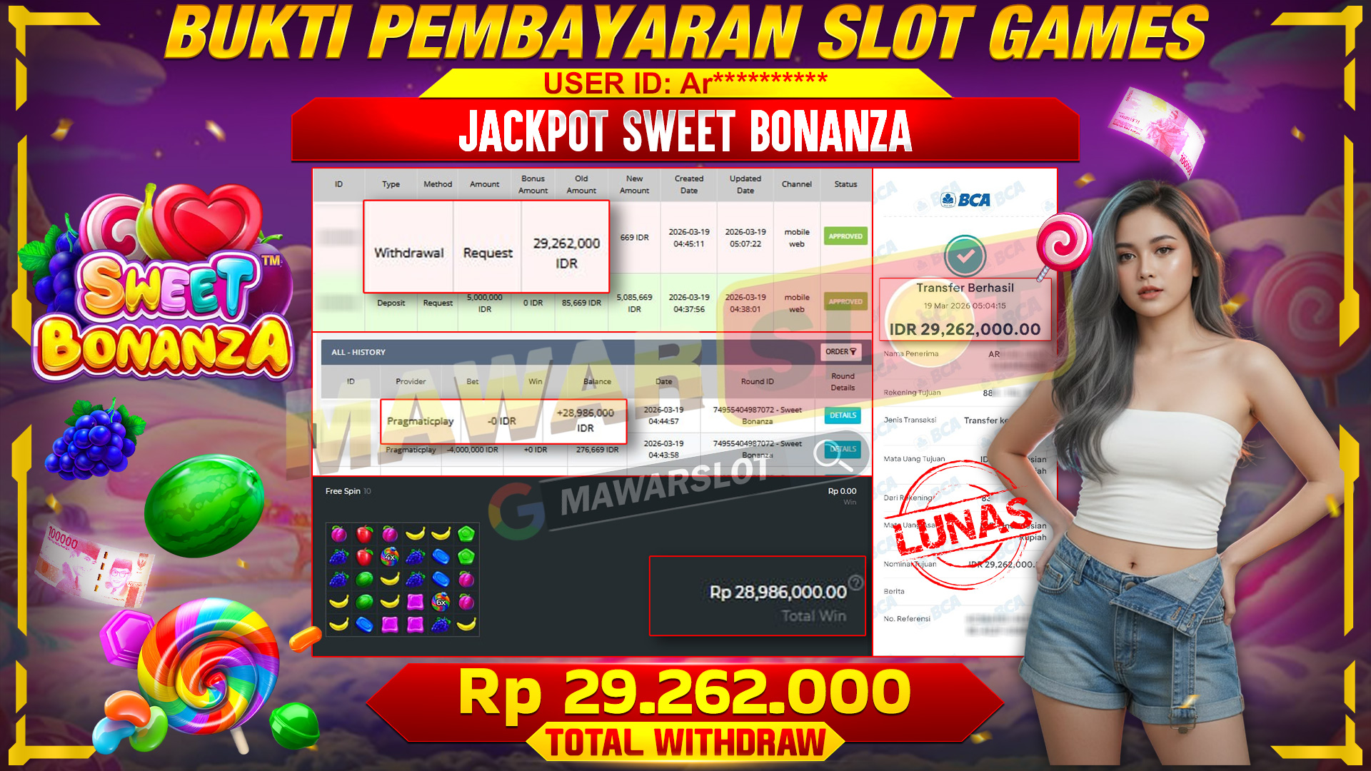 Gak Main-main! Sweet Bonanza Kasih Hujan Duit