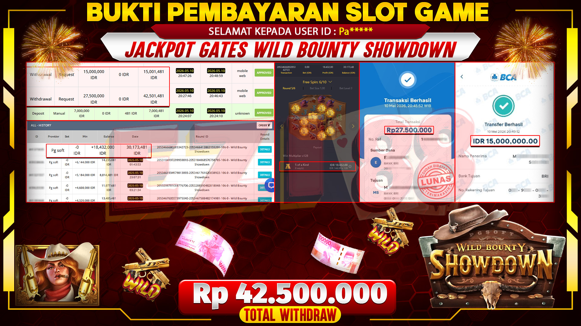 JACKPOT GATES WILD BOUNTY SHOWDOWN