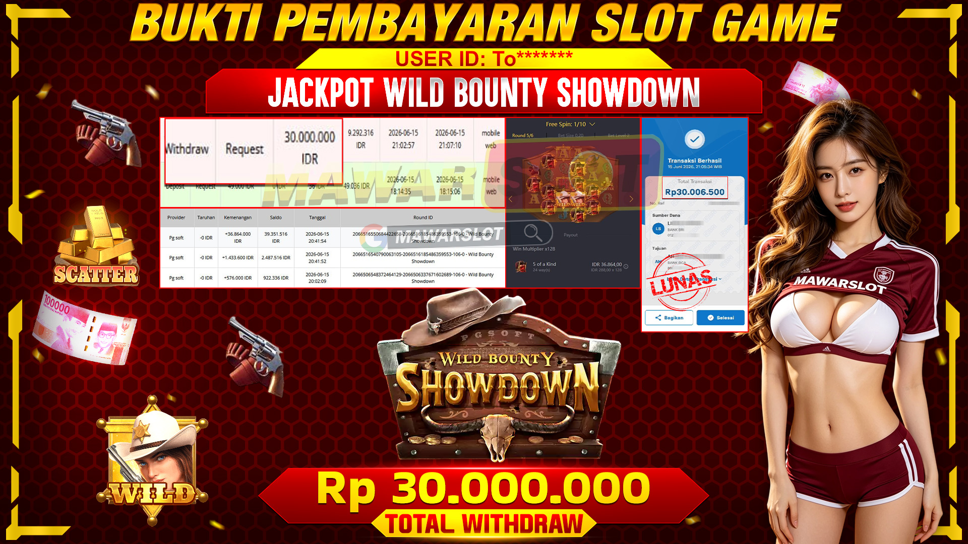 Jejak Emas di Tanah Barat! Wild Bounty Showdown Menanti Sang Juara