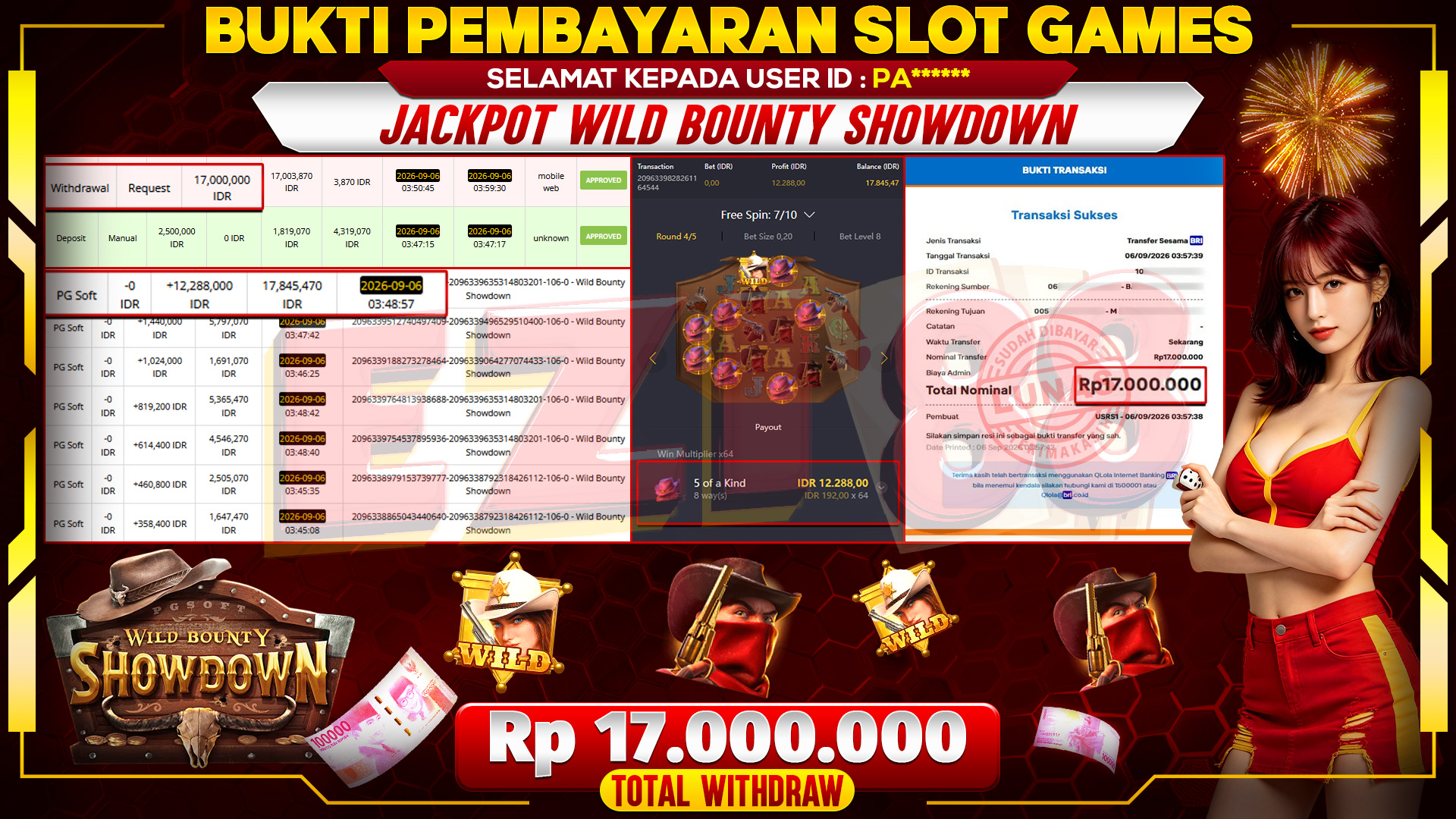 JACKPOT WILD BOUNTY SHOWDOWN