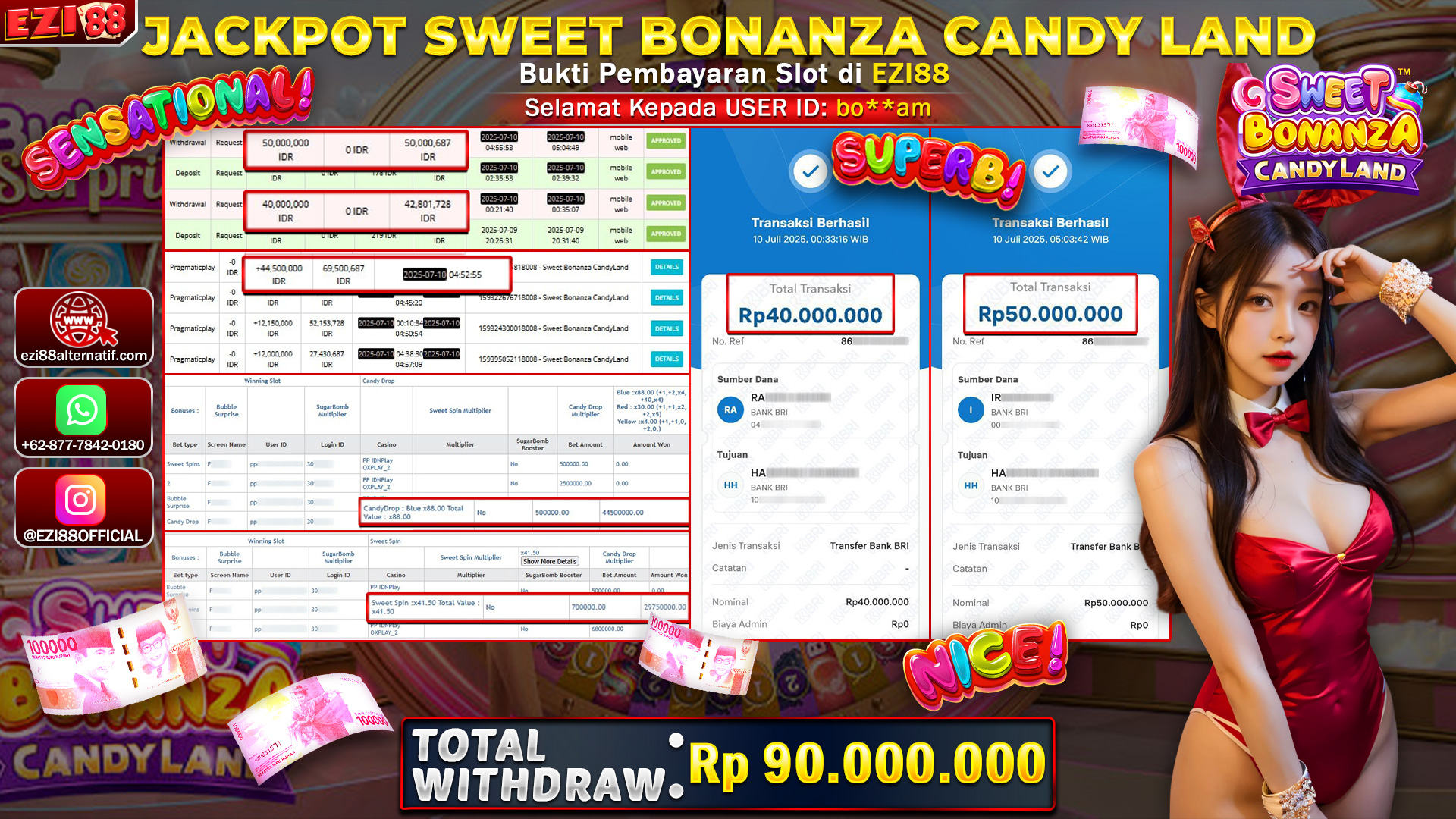 JACKPOT SWEET BONANZA CANDY LAND