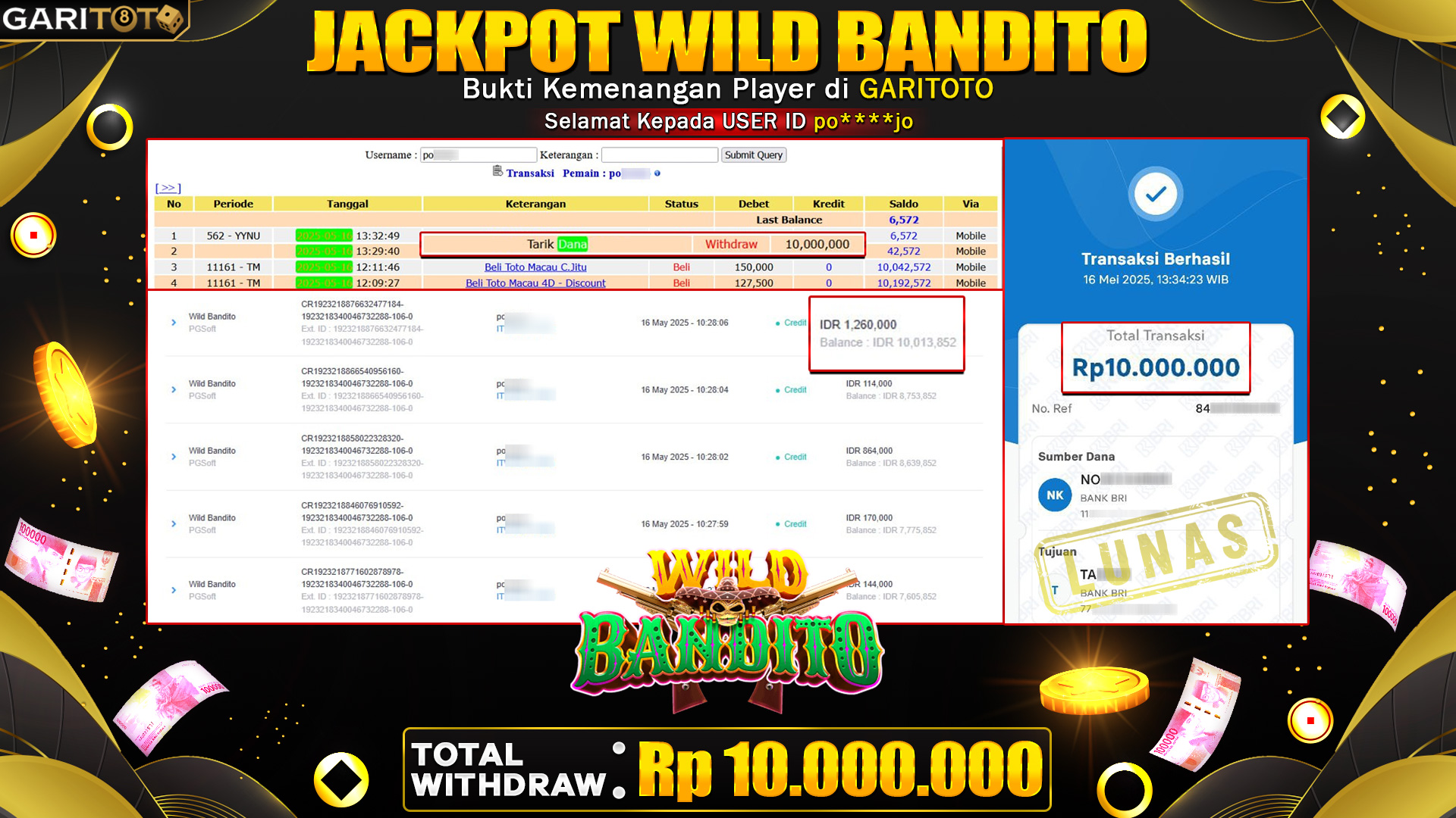JACKPOT WILD BANDITO