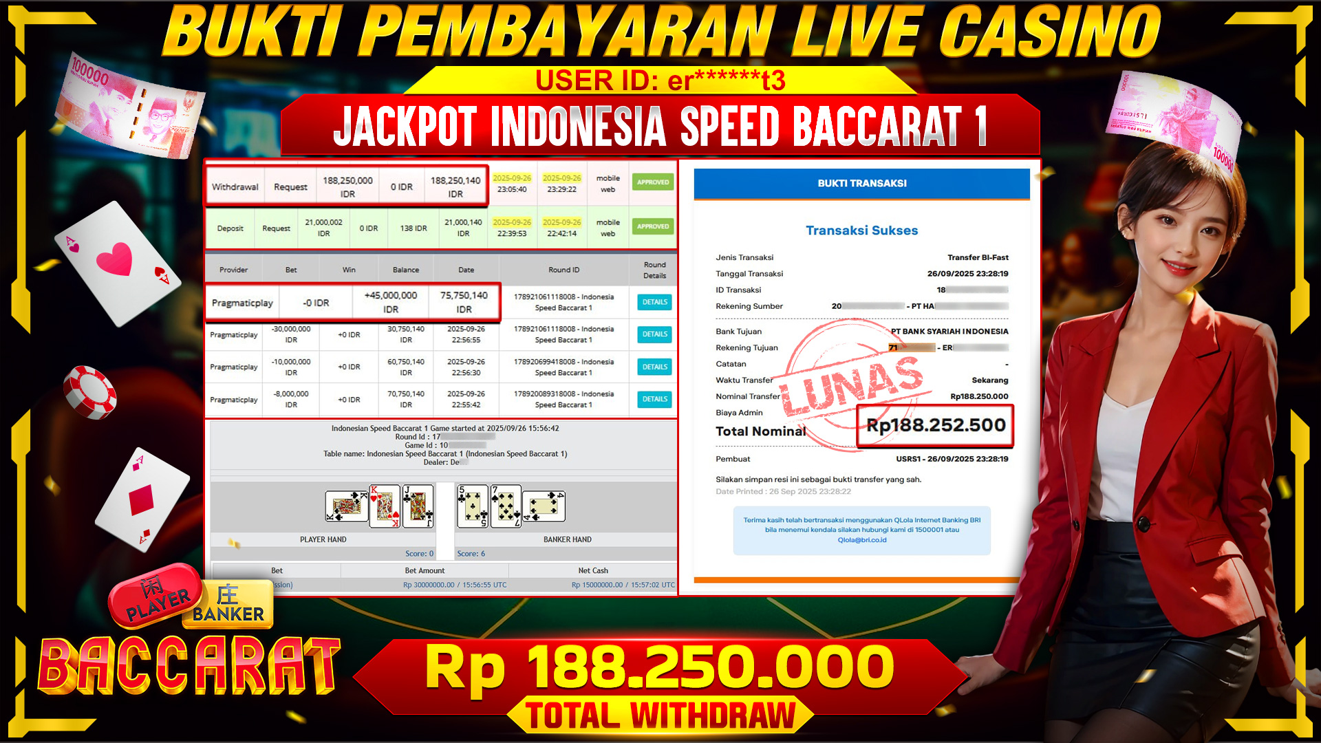 ALL IN AND WIN: Kisah Heroik di Meja Speed Baccarat Indonesia LUCKY STRIKE: Momen Magis yang Mengubah Segalany