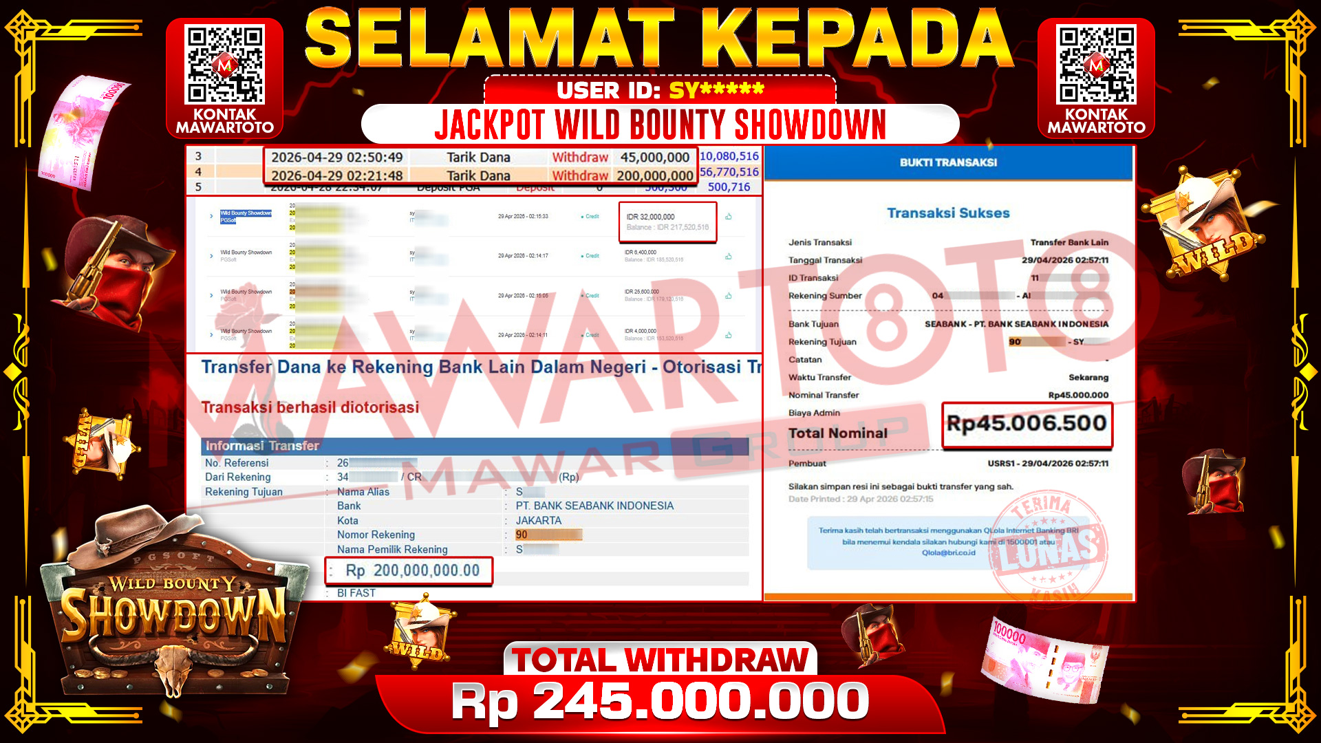 JACKPOT WILD BOUNTY SHOWDOWN