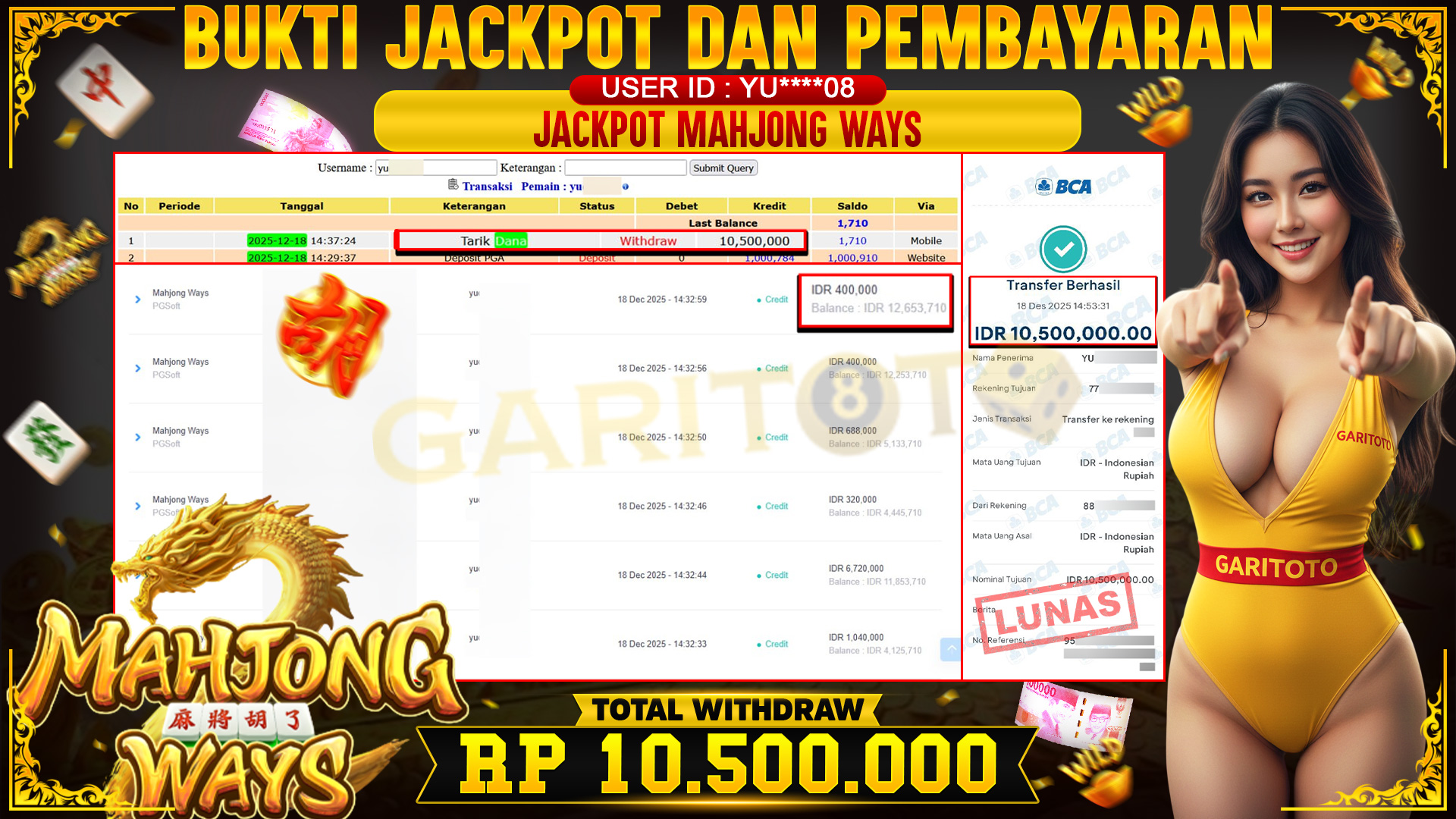 JACKPOT MAHJONG WAYS