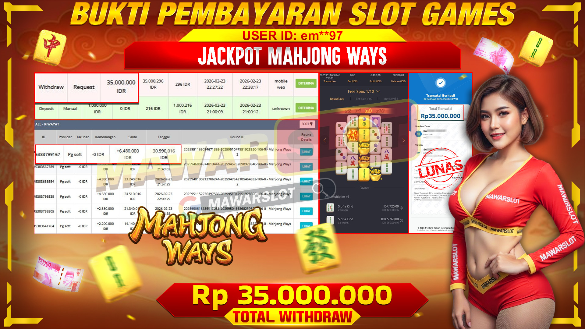 Keberuntungan Emas di Meja Mahjong Ways