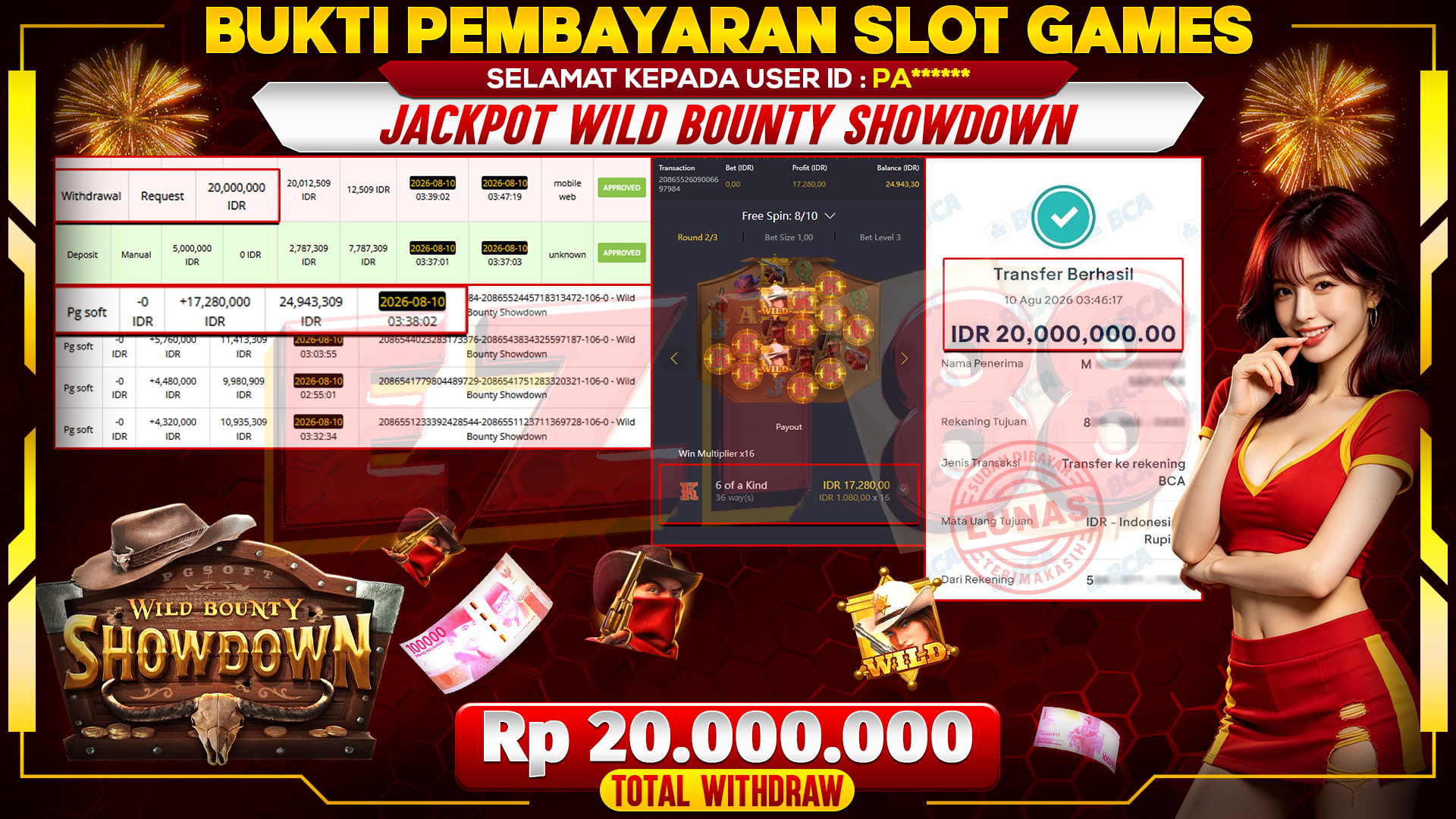 JACKPOT WILD BOUNTY SHOWDOWN