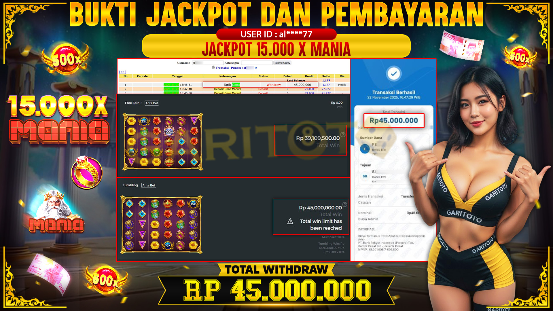 JACKPOT GATE OF OLYMPUS