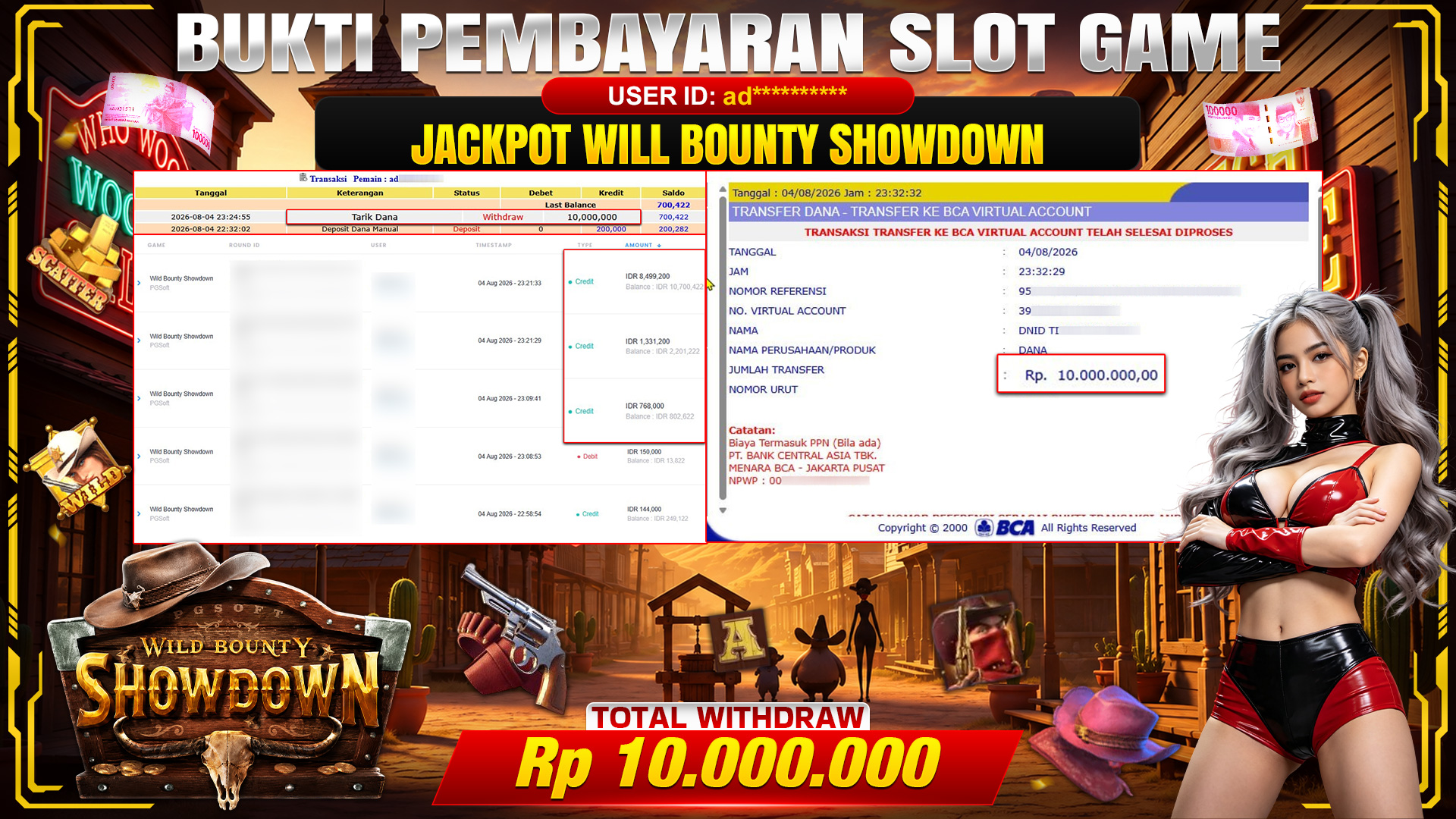💰🎉 TOTO80 – JACKPOT SLOT WILD BOUNTY SHOWDOWN  RP. 10,000,000,- TELAH DIBAYARKAN!💰🎉