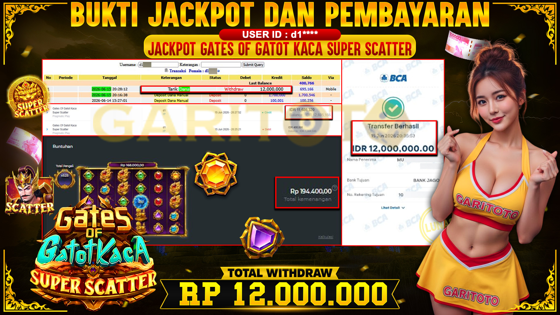 Gates Of Gatot Kaca Super Scatter Pragmatic Play