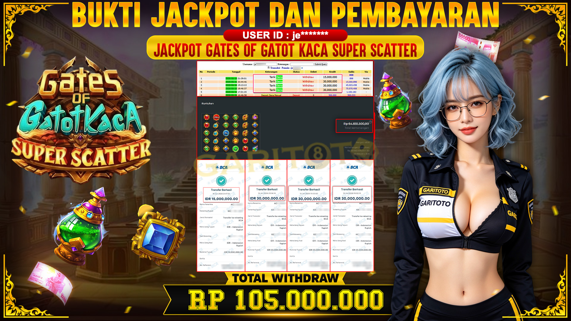 Gates Of Gatot Kaca Super Scatter Pragmatic Play