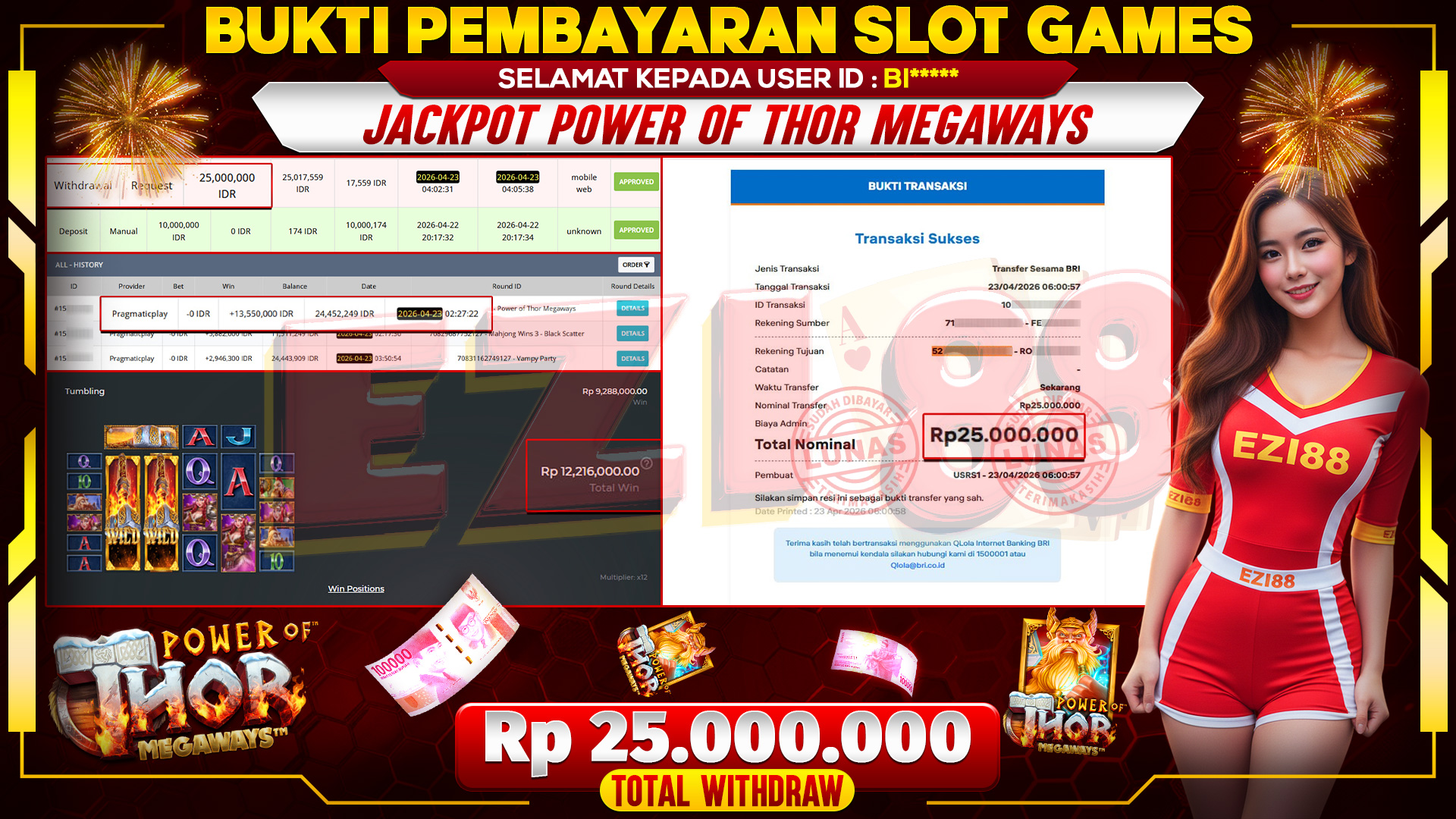 JACKPOT POWER OF THOR MEGAWAYS