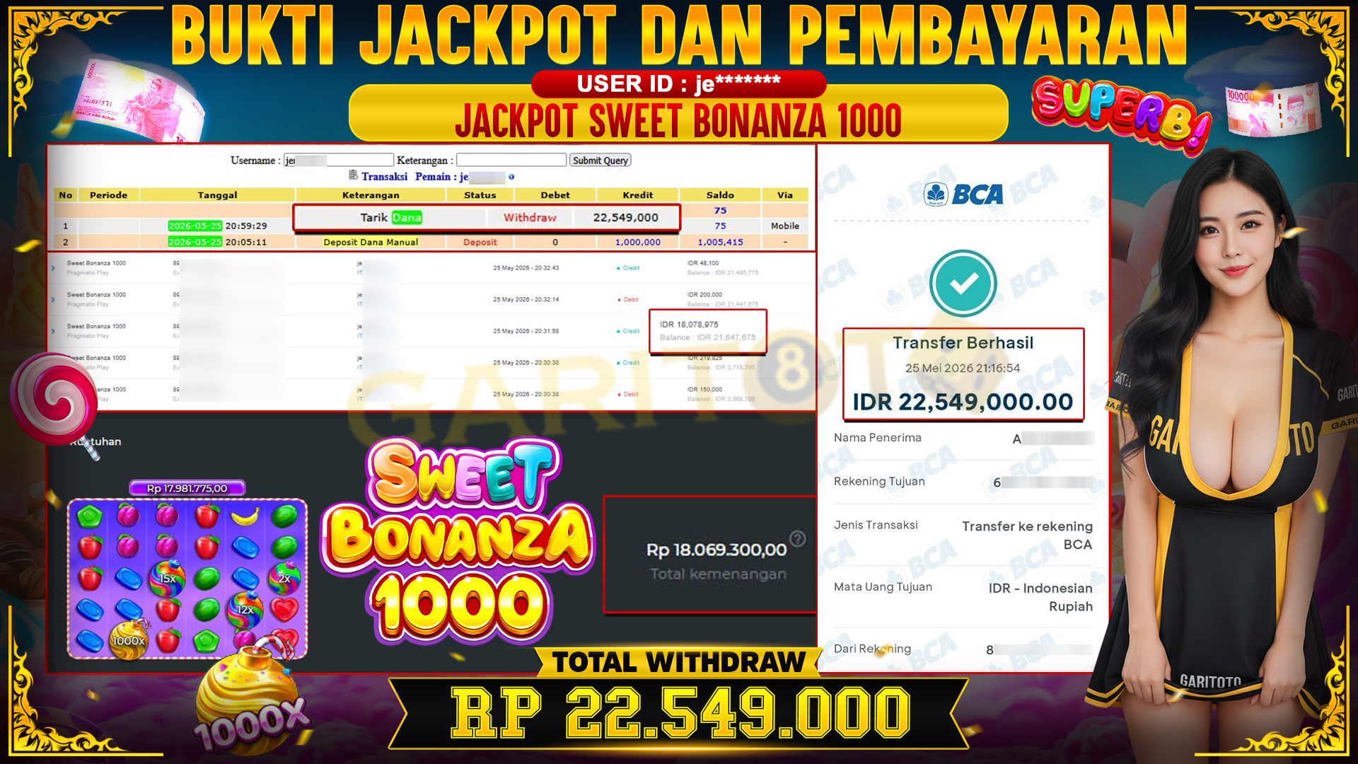 Sweet Bonanza 1000