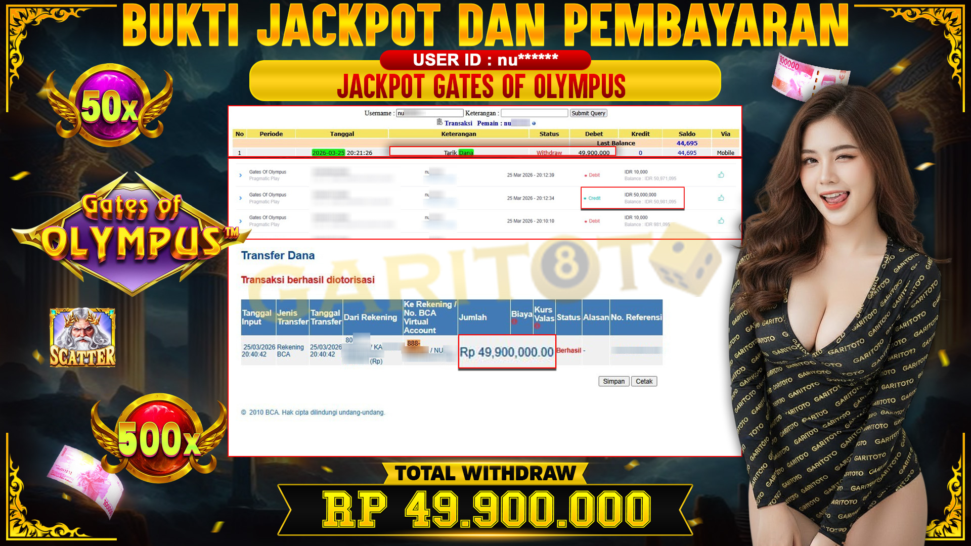 JACKPOT GATES OF OlYMPUS 