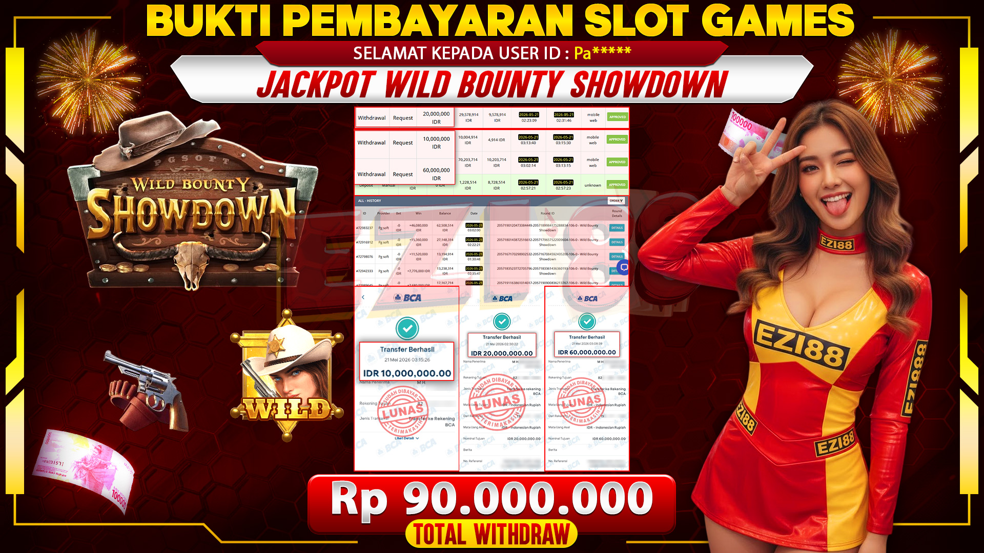 JACKPOT SLOT WILD BOUNTY SHOWDOWN