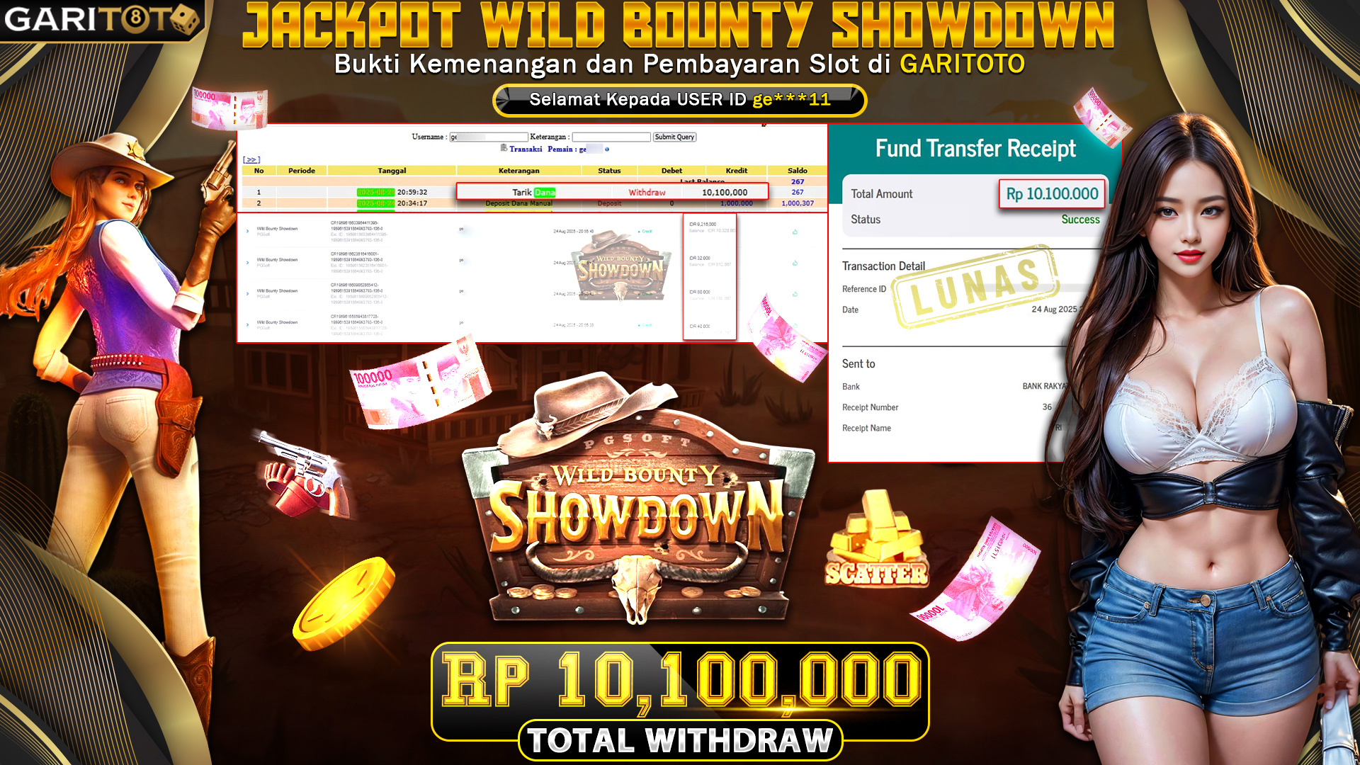 JACKPOT WILD BOUNTY SHOWDOWN
