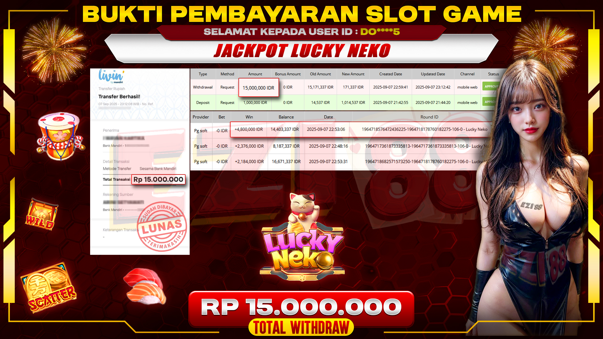 JACKPOT LUCKY NEKO