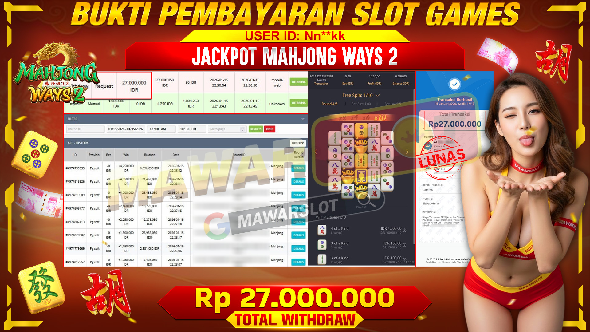 MAHJONG WAYS 2 MODE DEWA! WILD TURUN BERTUBI