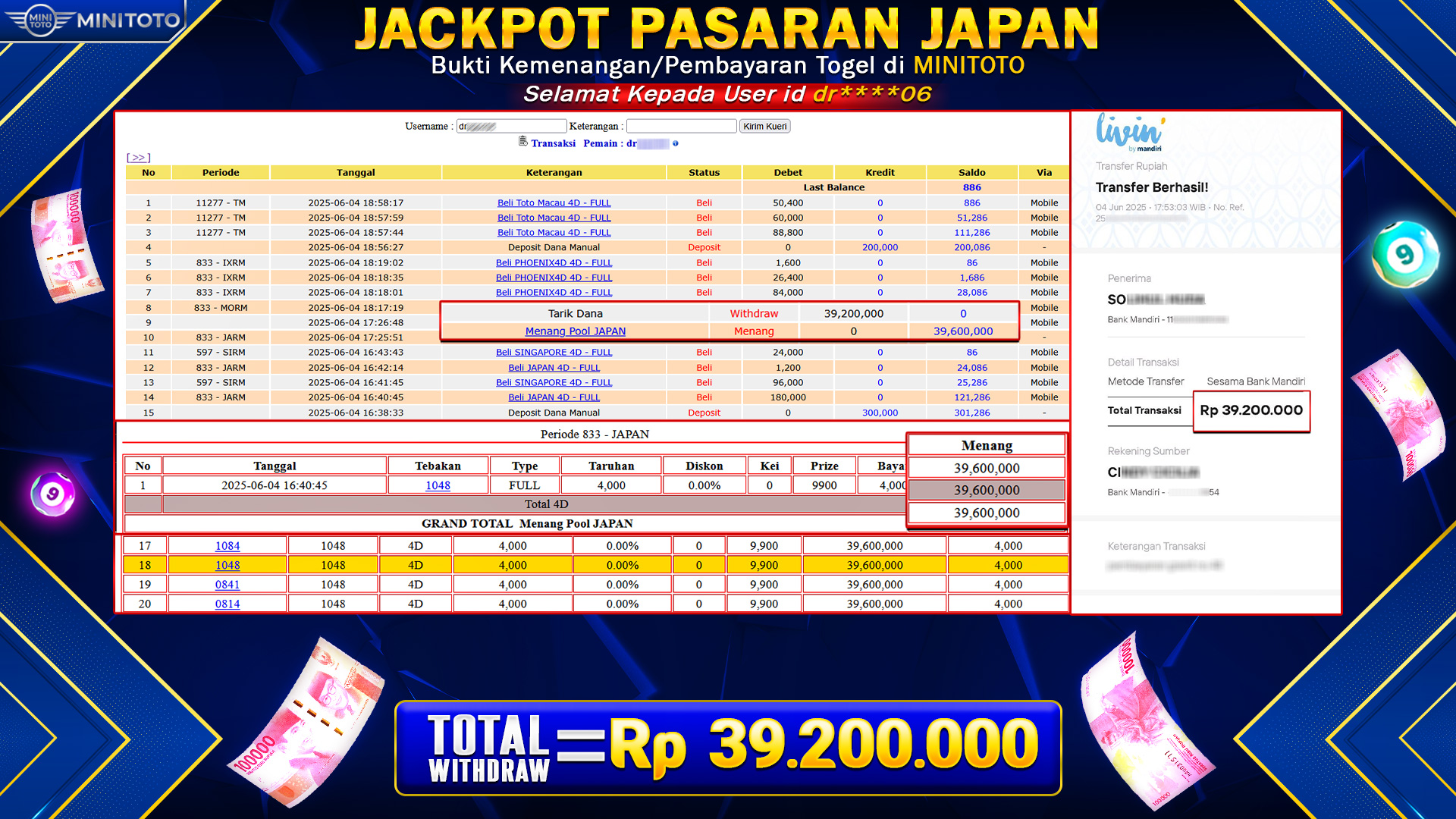 JACKPOT JEPANG
