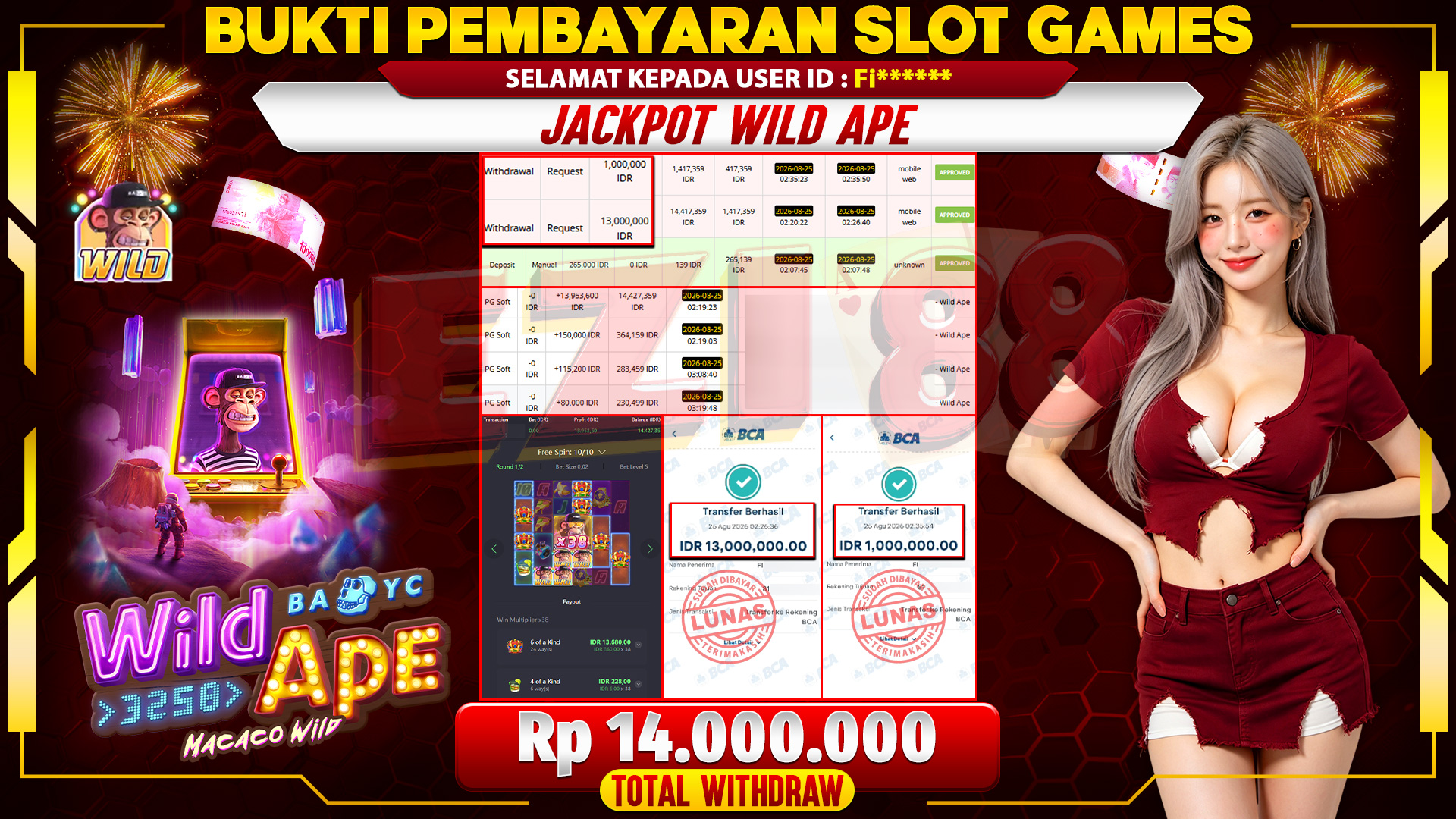 JACKPOT WILD APE