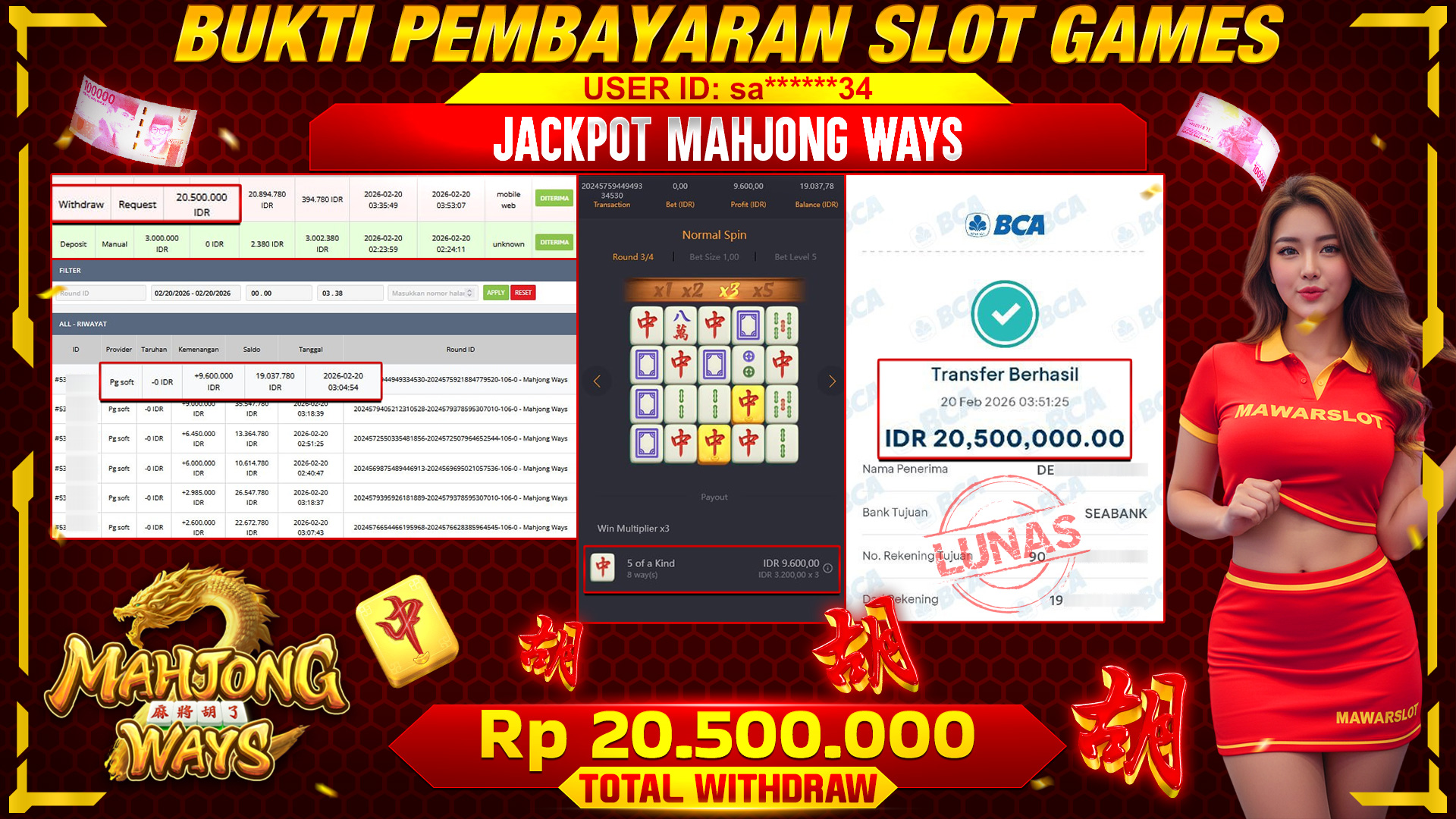 Rahasia Kemenangan Besar di Mahjong Ways!