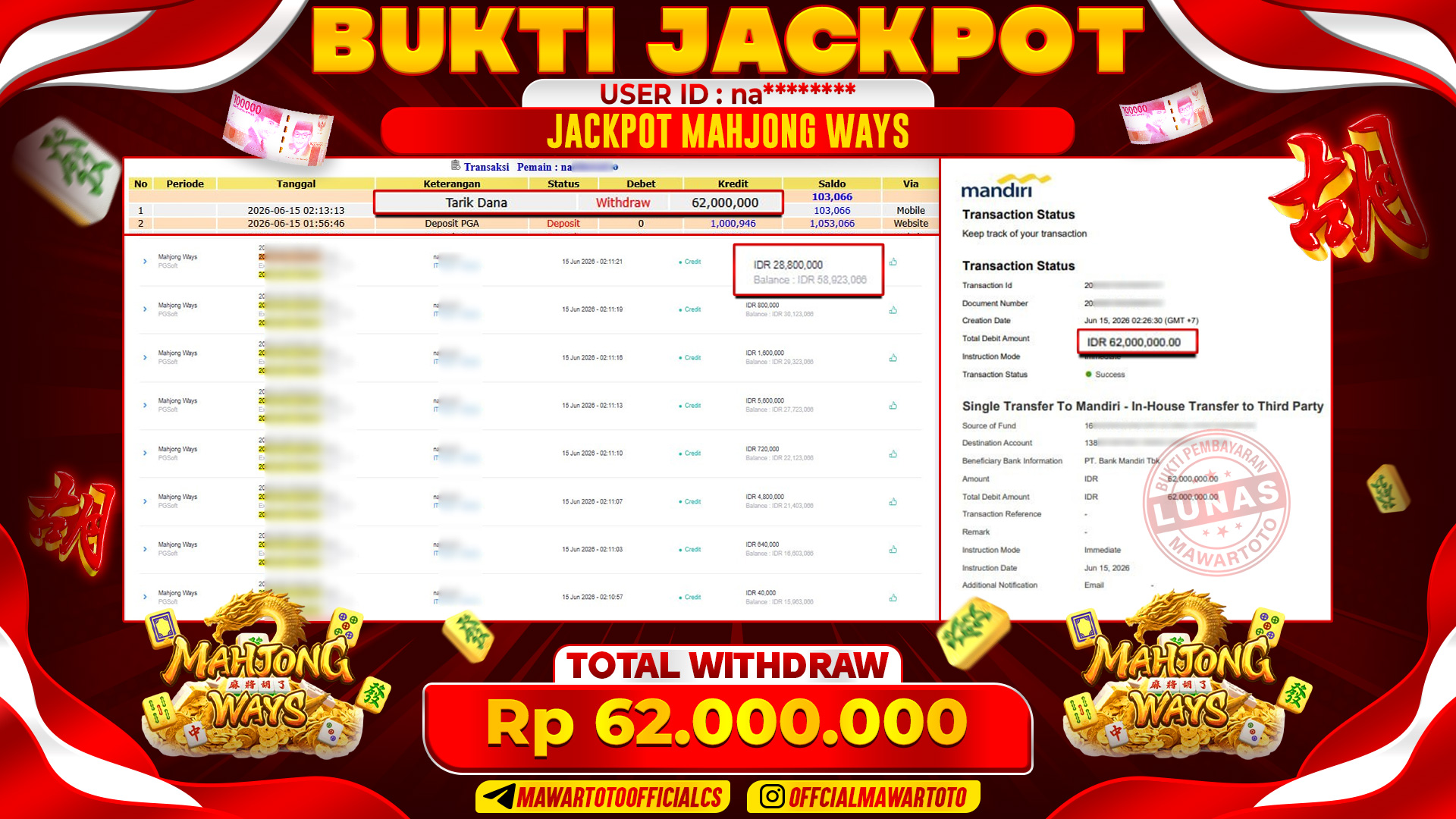 JACKPOT MAHJONG WAYS