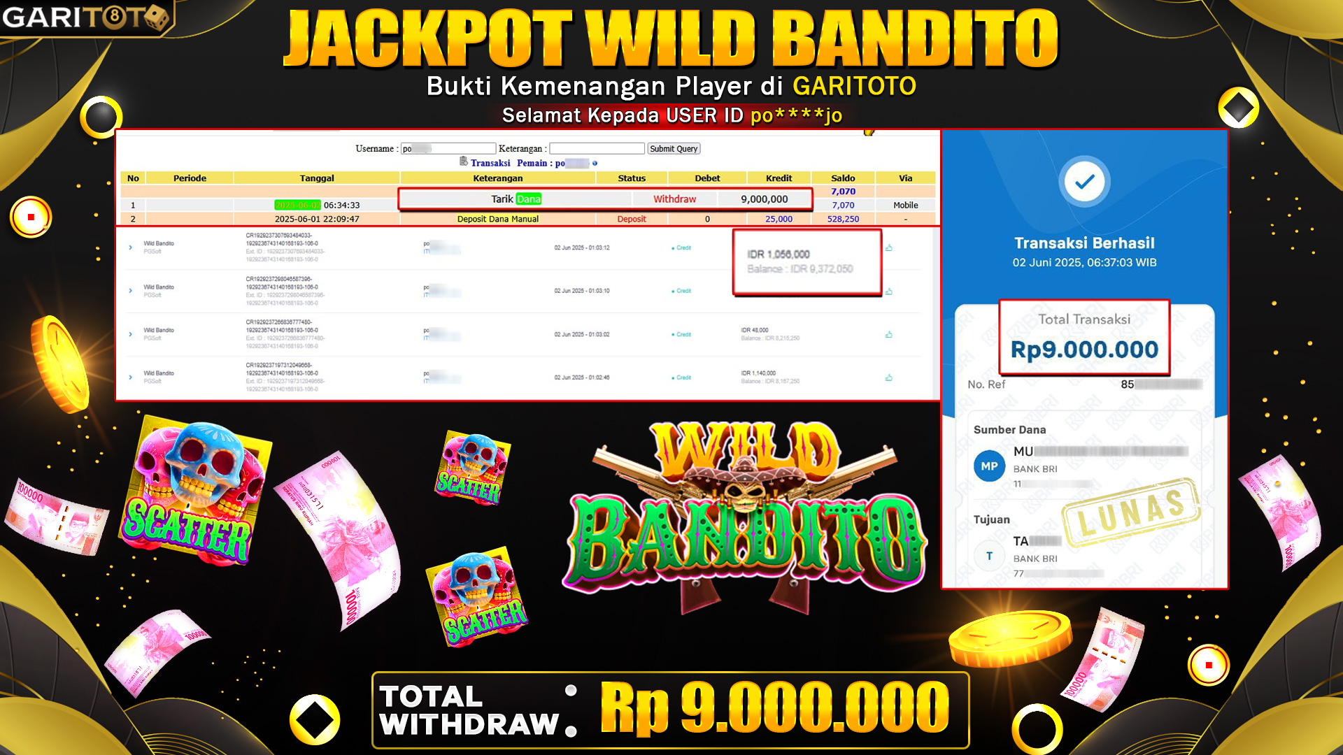 JACKPOT WILD BANDITO
