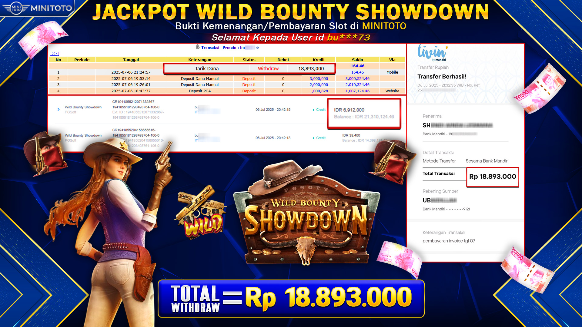 JACKPOT WILD BOUNTY SHOWDOWN