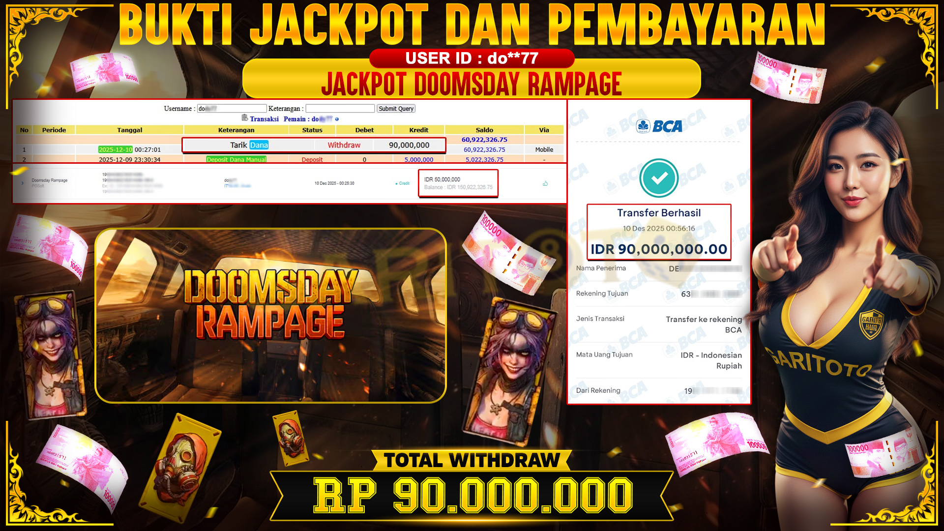 JACKPOT DOOMSDAY RAMPAGE