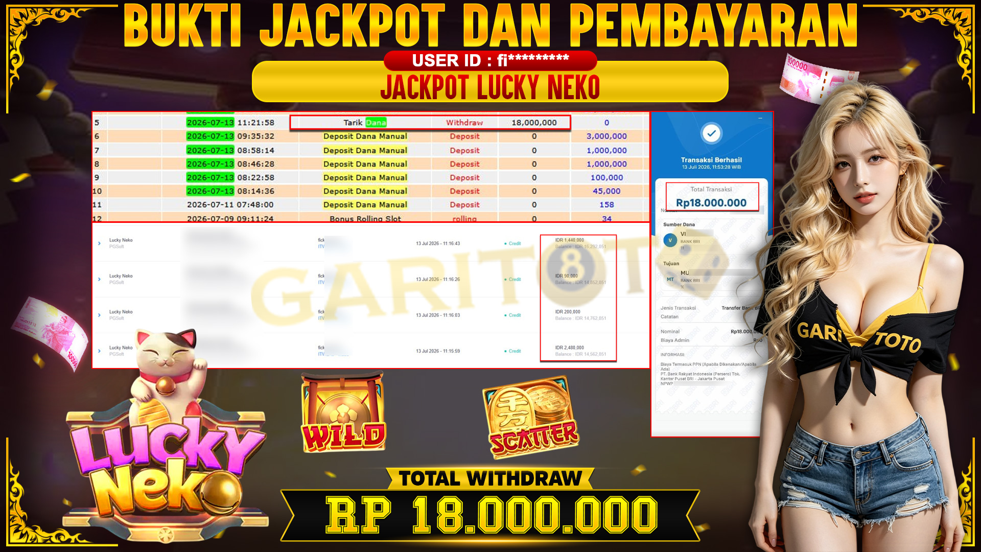 JACKPOT LUCKY NEKO