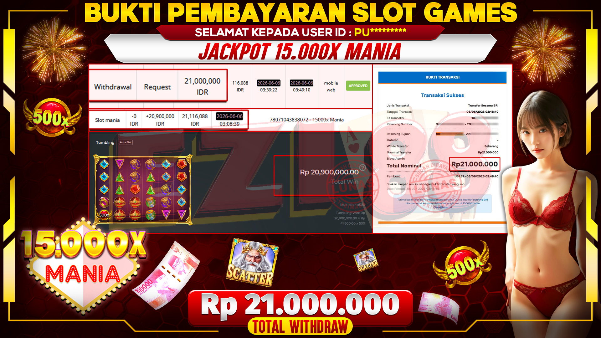JACKPOT 15.000X MANIA