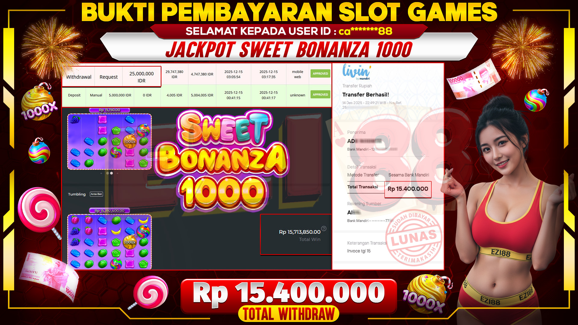 JACKPOT SWEET BONANZA 1000