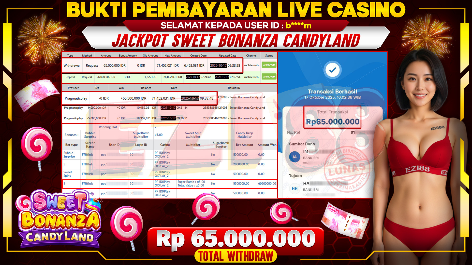 JACKPOT SWEET BONANZA CANDY LAND