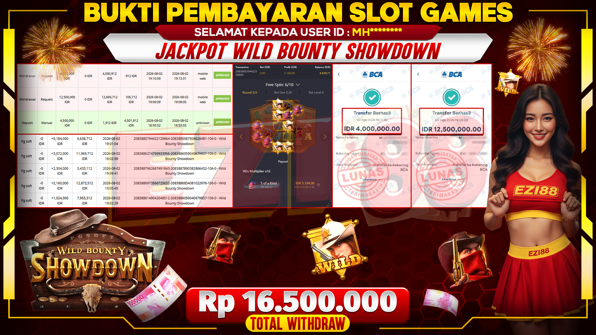 JACKPOT WILD BOUNTY SHOWDOWN