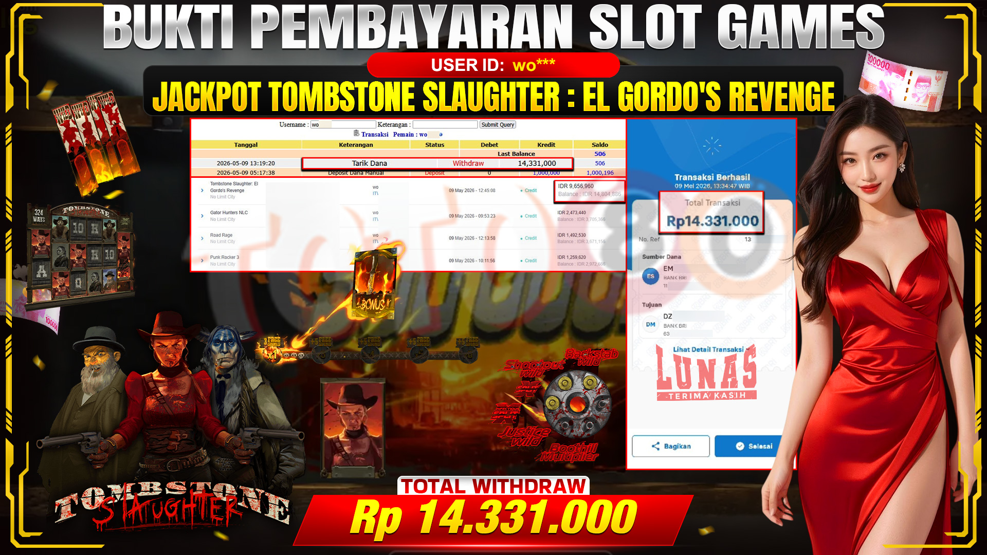 💰🎉 TOTO80 – JACKPOT SLOT TOMB STONE SLAUGHTER RP. 14,331,000,- TELAH DIBAYARKAN!💰🎉