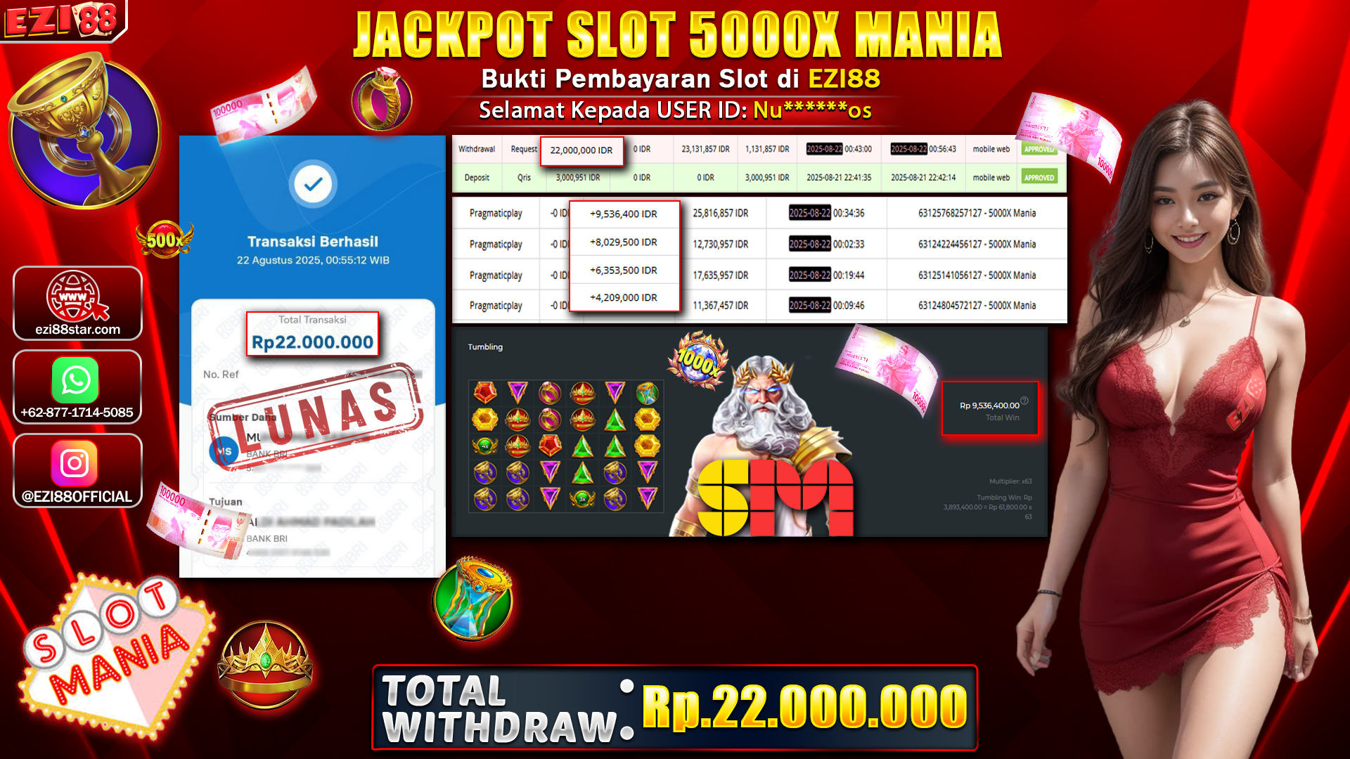 JACKPOT SLOT 5000X MANIA
